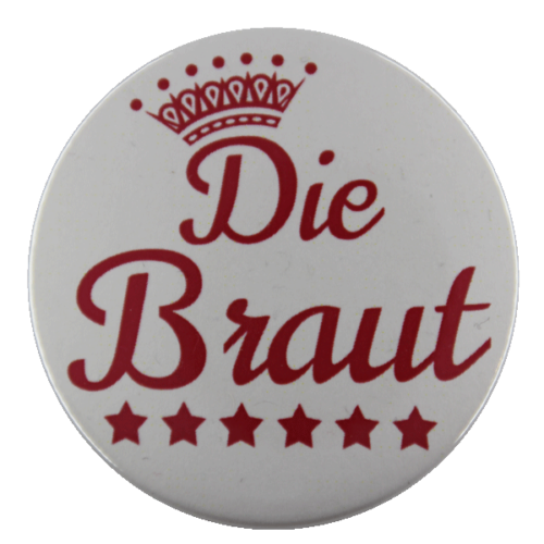 Die Braut Button