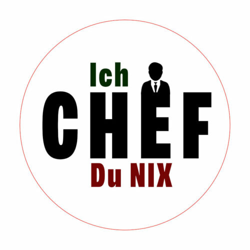 Ich Ched du nix Button 59 mm