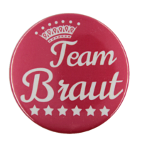 Team Braut Button