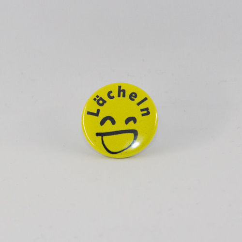 Button Smiley Lächeln in 25 mm