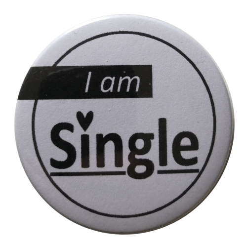 I am Single Button