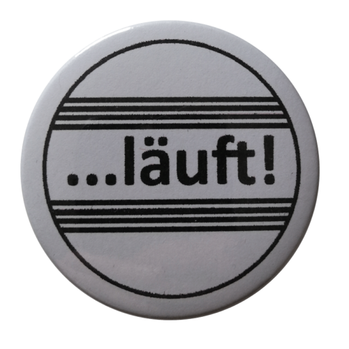 Läuft Button 59mm