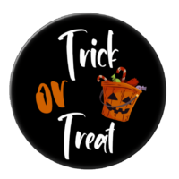 Trick or Treat Button