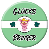 Glücksbringer Button 59mm