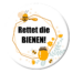 Button Rettet die Bienen